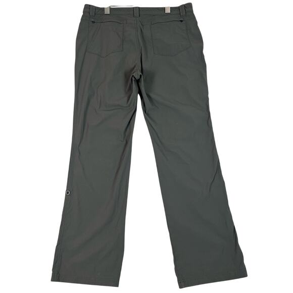 Eddie Bauer Travex Hiking Pants Womens 10 Grey Tech Performance Gorpcore Outdoor - Picture 2 of 11